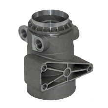 China oem supply aluminum sand casting automobiles spare parts foundry exhaust manifold engine parts